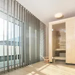Ferienhaus H21 - Modernes 145qm, 4sz, Wellnessbereich Mit Sauna Und Dachterrasse Mit Panoramablick, Kühlen Und Heizen Mit Geothermie