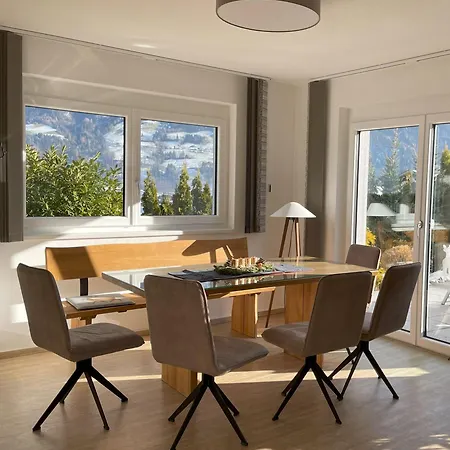 H21 - Modernes 145qm, 4sz, Wellnessbereich Mit Sauna Und Dachterrasse Mit Panoramablick, Kuehlen Und Heizen Mit Geothermie Сasa de vacaciones Fügen